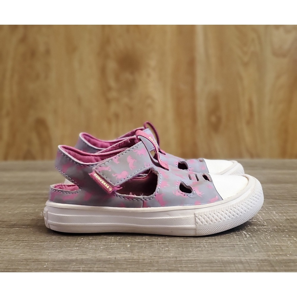 Converse Superplay Unicorn Sandals Toddler Size 9 Purple